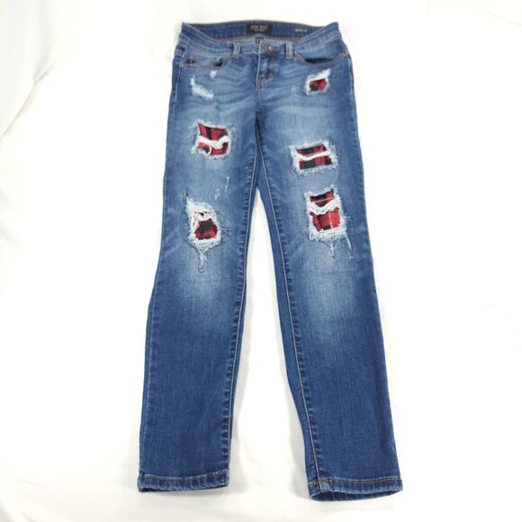 Judy Blue Skinny Casual Button Zip Medium Wash Denim Jeans Womens Size 5/27 Blue - Picture 2 of 9